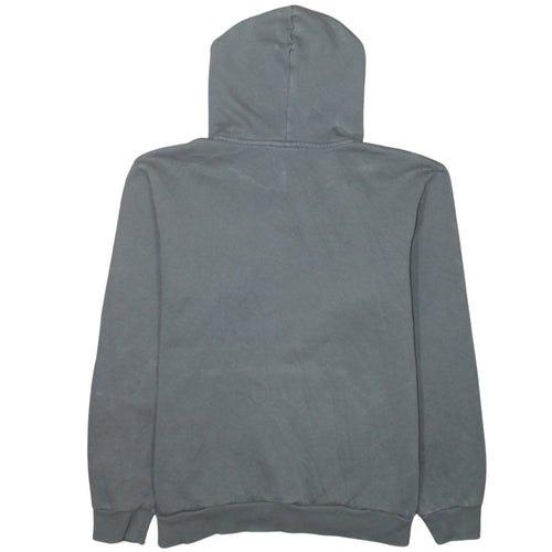Puma Men's Grey Pullover Hoodie Size S Logo Fleece Sweatshirt