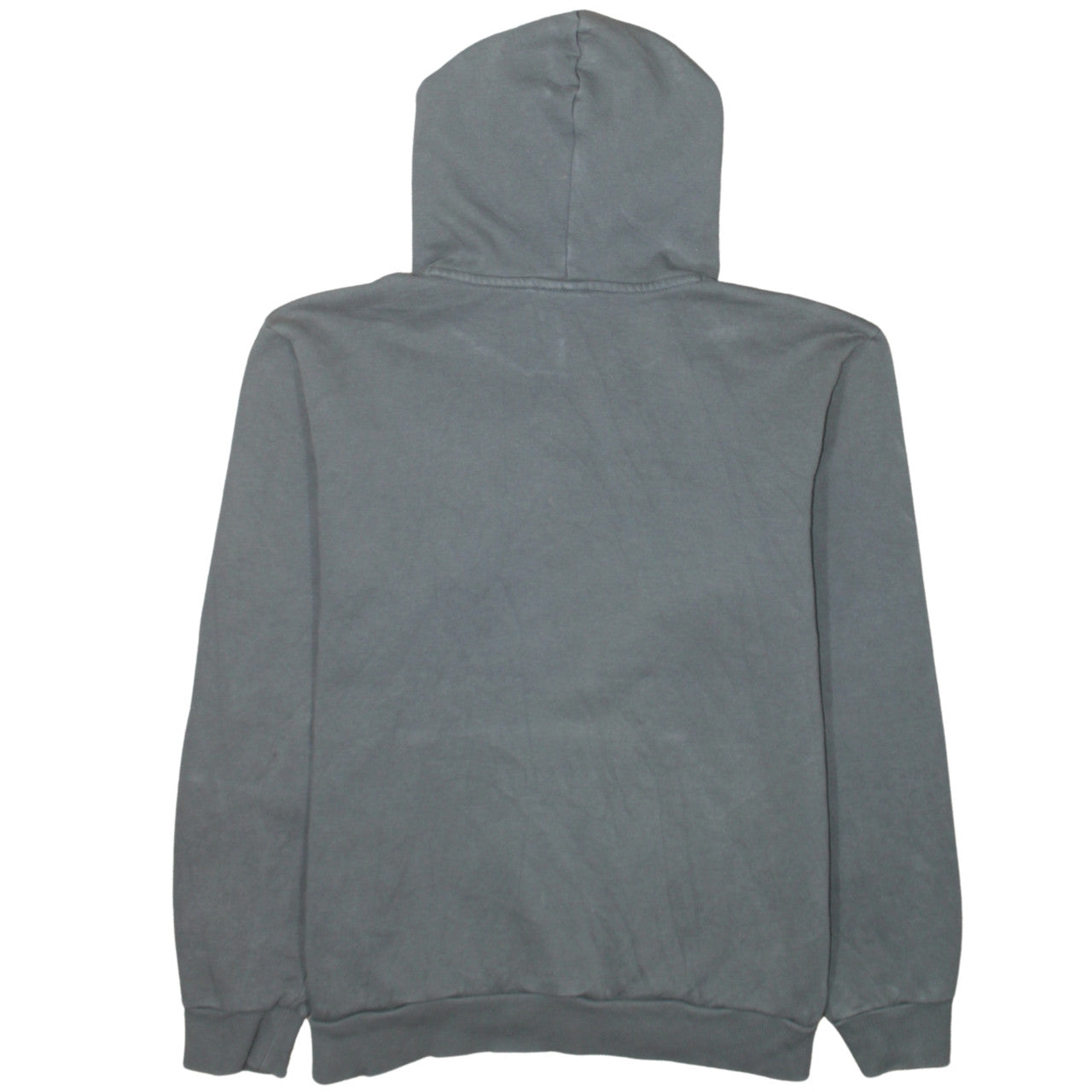 Puma Men's Grey Pullover Hoodie Size S Logo Fleece Sweatshirt