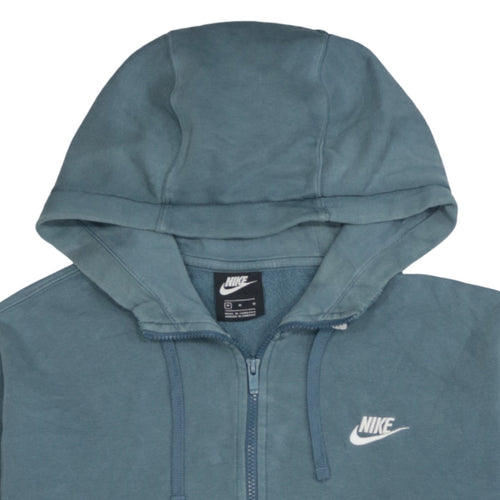 Nike Men's Blue Full Zip Hoodie Size M Sportswear
