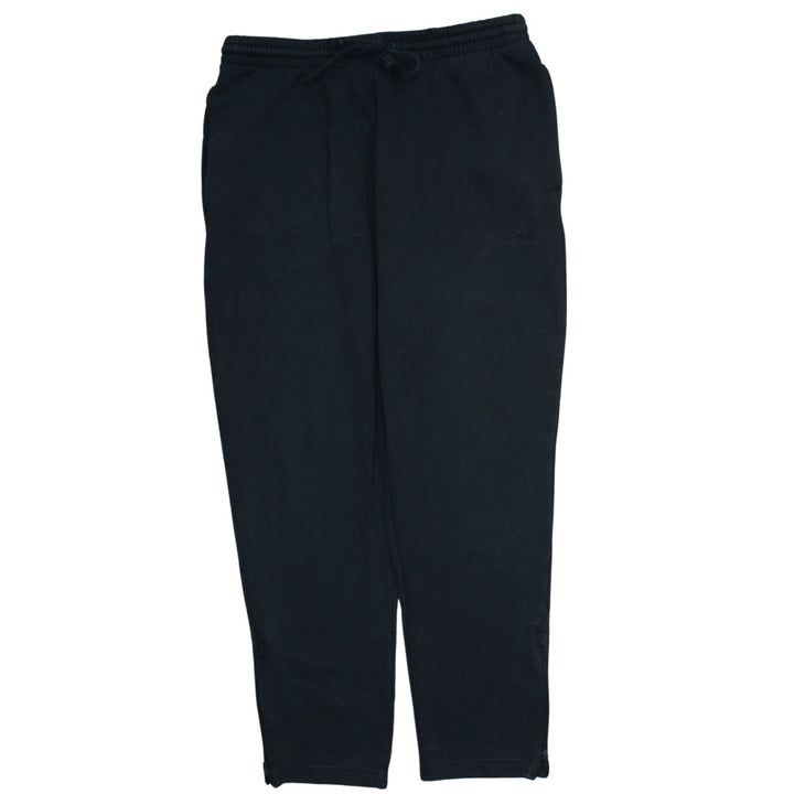 Adidas Men's Black Fleece Sweatpants L Regular Fit Activewear Trousers
