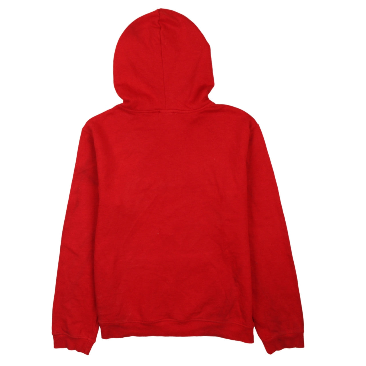 FILA Mens Red 2XL Pullover Hoodie Graphic Logo Fleece Sweatshirt