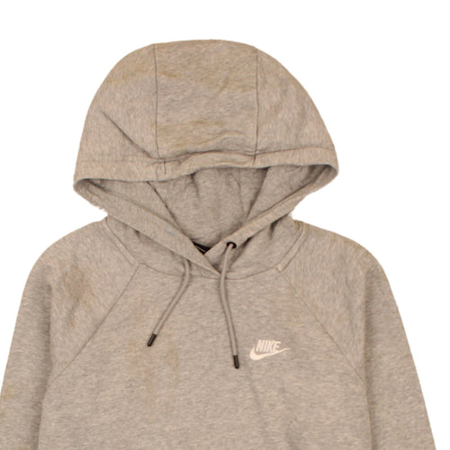Nike Women's Grey Small Pullover Hoodie Jumper