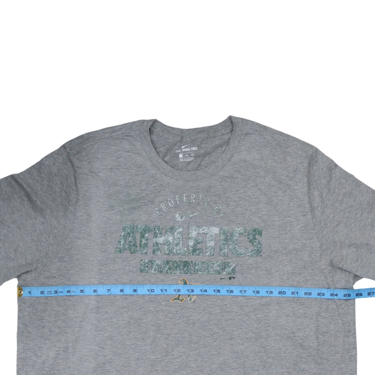 Nike Men's Grey Athletics Baseball 2XL Graphic T-Shirt
