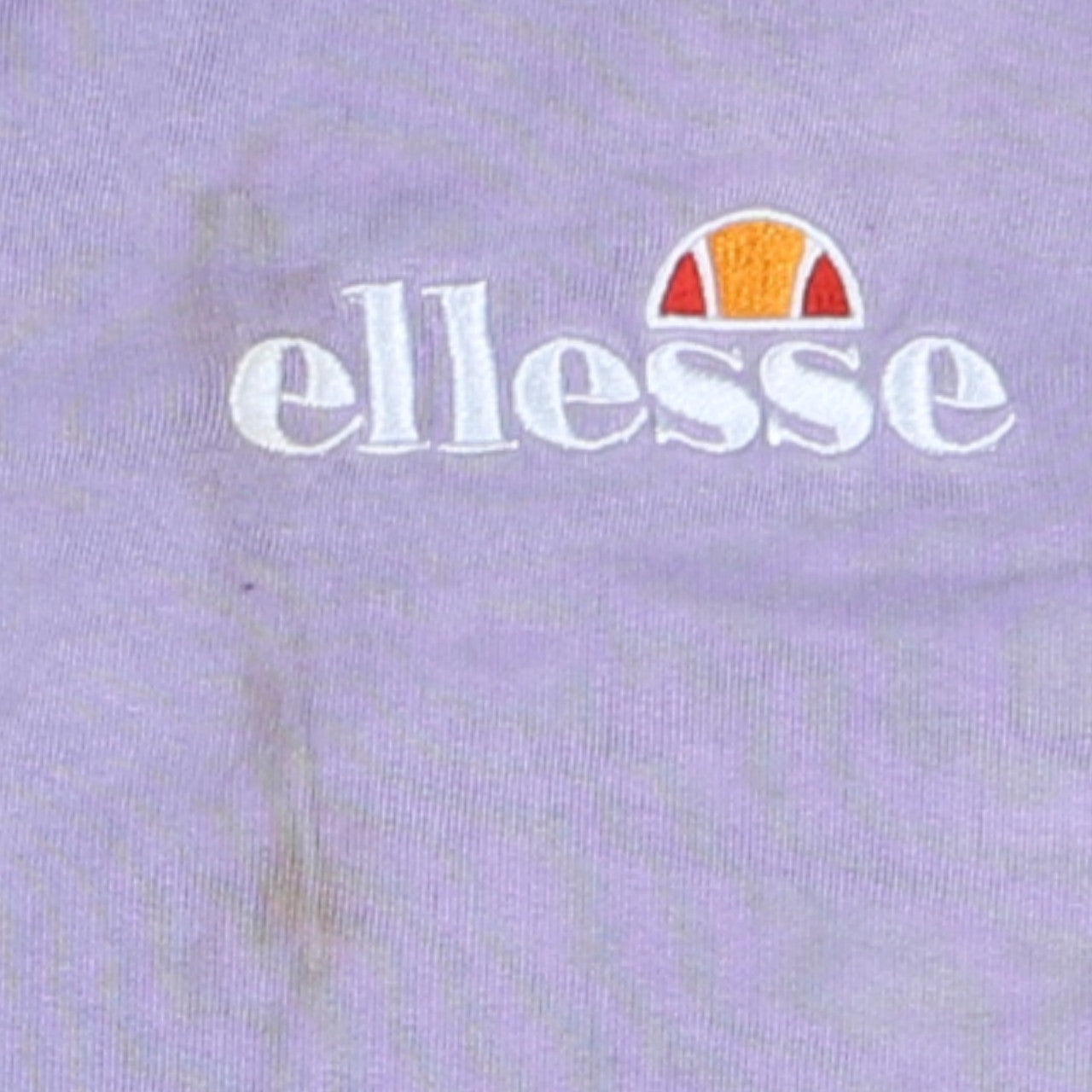 Ellesse Women Purple Pullover Sweatshirt UK 14 Logo Embroidered Casual