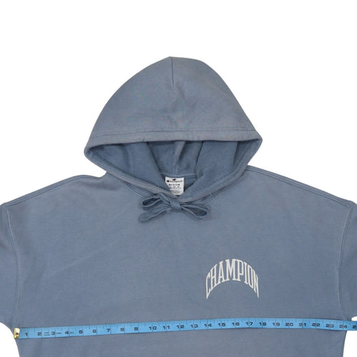 Champion Men’s Blue Pullover Hoodie Medium Logo Sportswear