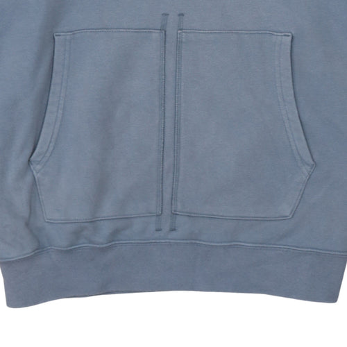 Champion Men’s Blue Pullover Hoodie Medium Logo Sportswear