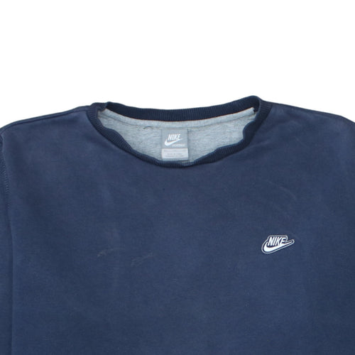 Nike Men's Blue XL Crew Neck Pullover Sweatshirt