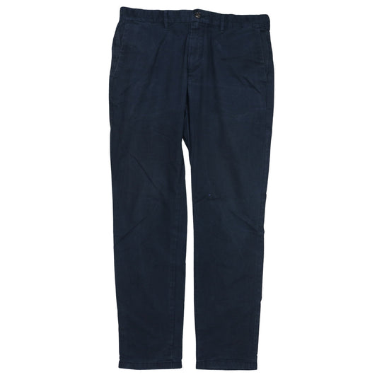 Tommy Hilfiger Men's Blue Chino Trousers 34x32 Regular Fit