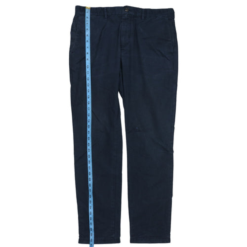 Tommy Hilfiger Men's Blue Chino Trousers 34x32 Regular Fit