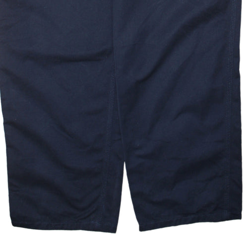 Carhartt Men Blue 40x32 Simple Pant Regular Fit Workwear Chino Trousers