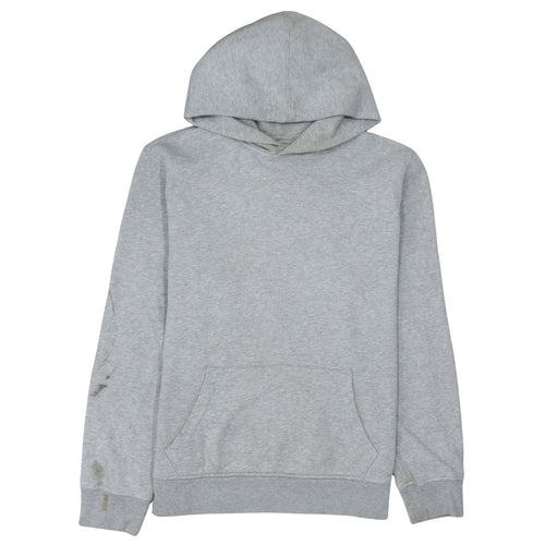 GAP Men's Grey Pullover Hoodie L Regular Fit Cotton Blend