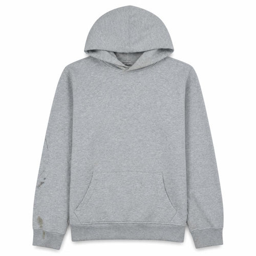 Gap Men's Grey Pullover Hoodie L Regular Fit Cotton Blend