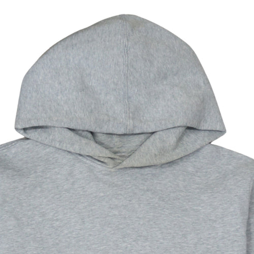 GAP Men's Grey Pullover Hoodie L Regular Fit Cotton Blend