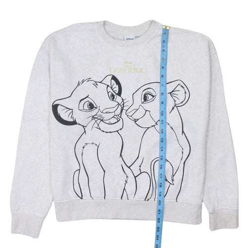 Disney x Primark Women's Grey Lion King Sweatshirt Size 10/12
