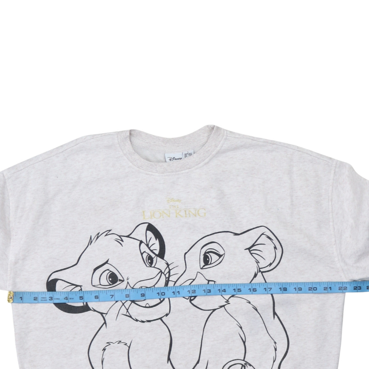 Disney x Primark Women's Grey Lion King Sweatshirt Size 10/12