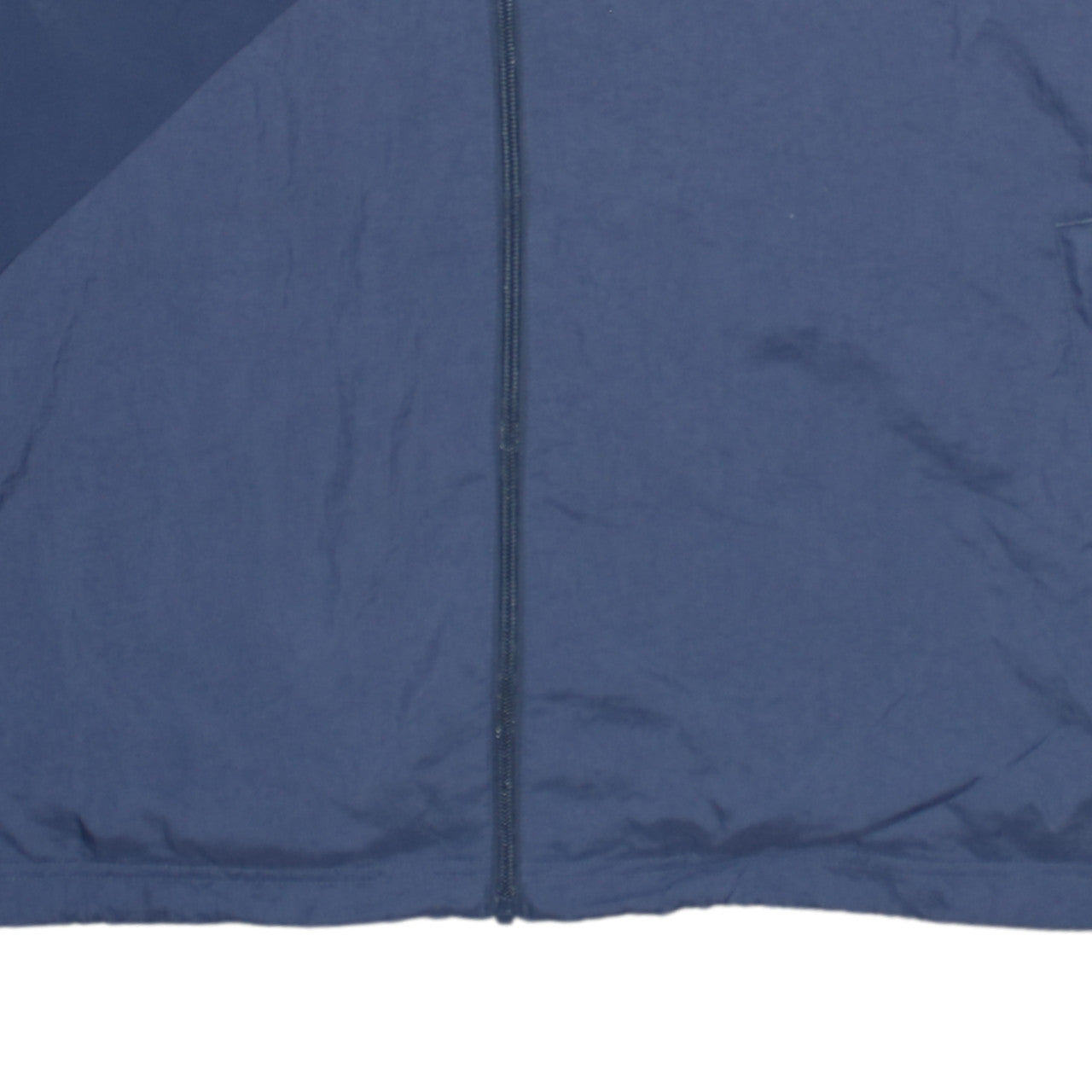 Adidas Men's Multicoloured L Windbreaker Jacket with Logo Zip Pockets