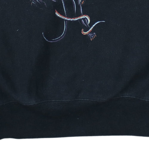 Champion Men's Black Ichiban Graphic Pullover Sweatshirt Size S