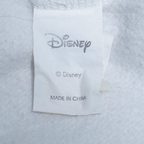 Disney Women's White The Lion King Graphic Crew Neck Sweatshirt Size S