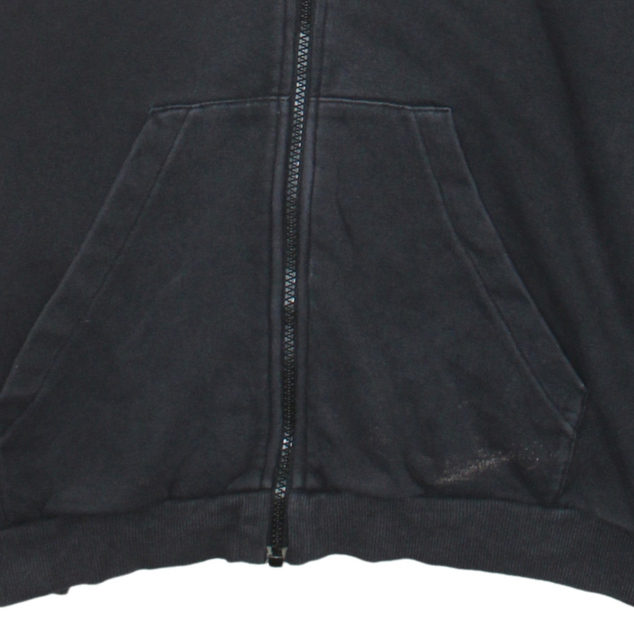 Adidas Women Black XL Full Zip Hoodie with Stripes
