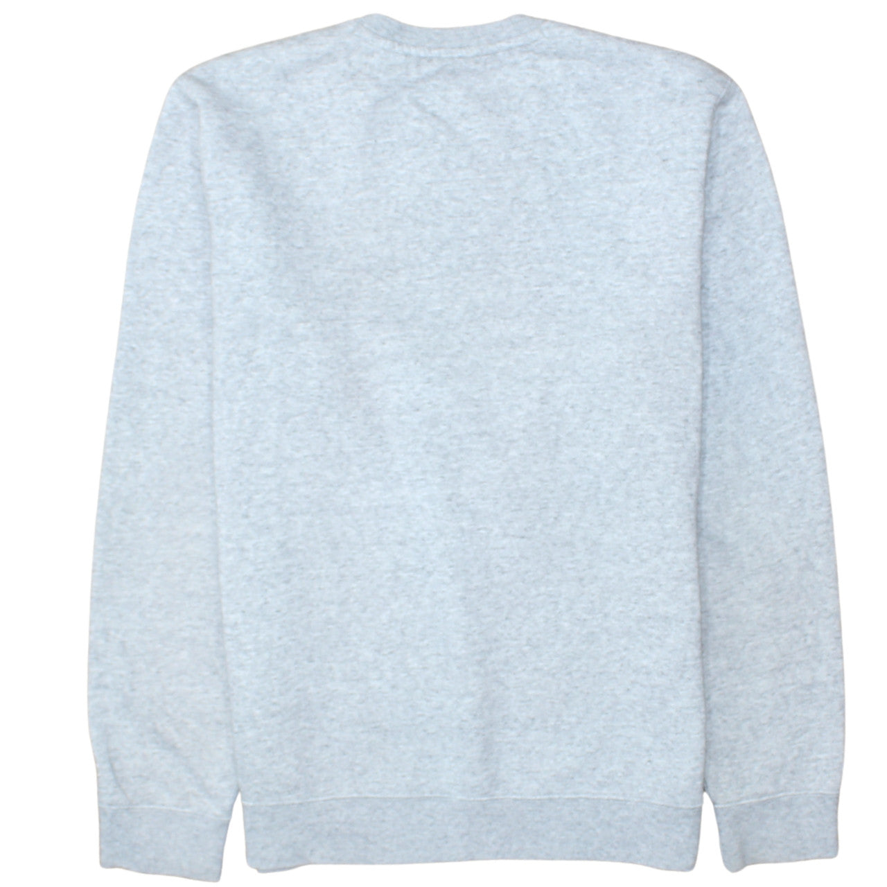Champion Men's Grey Logo Crew Neck Fleece Sweatshirt Size M