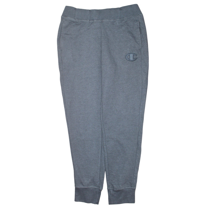 Champion Men’s Grey Jogger Sweatpants M Cotton Blend Athleisure Trousers