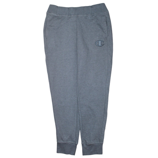 Champion Men’s Grey Jogger Sweatpants M Cotton Blend Athleisure Trousers