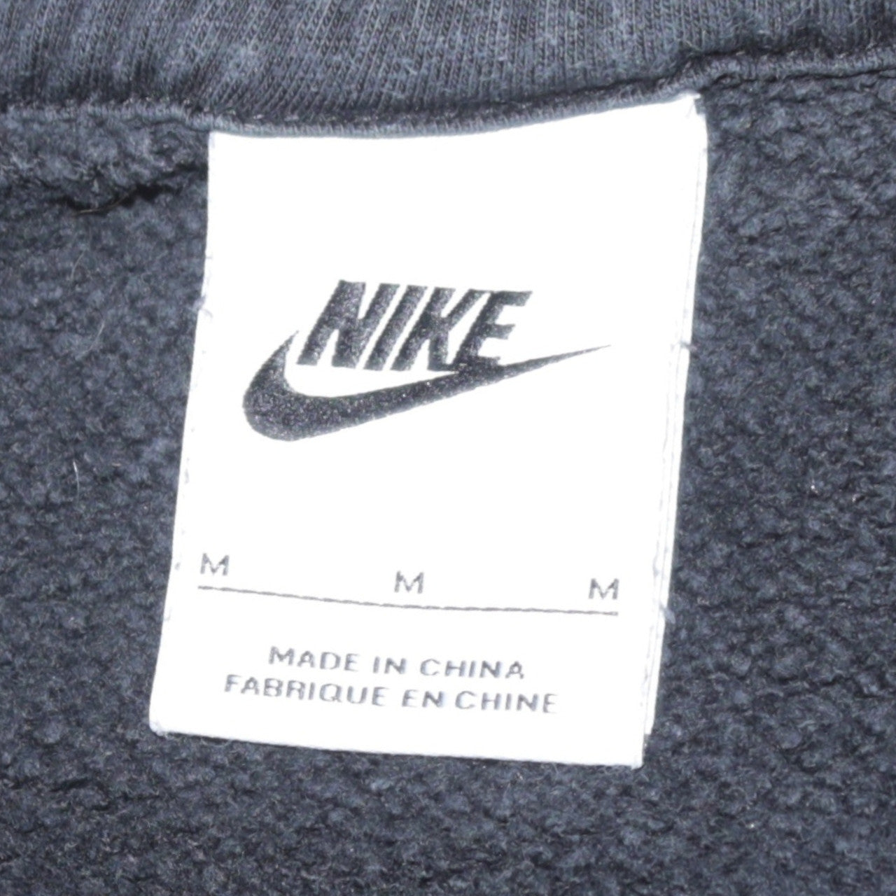 Nike Men's Black M Crew Neck Pullover Sweatshirt