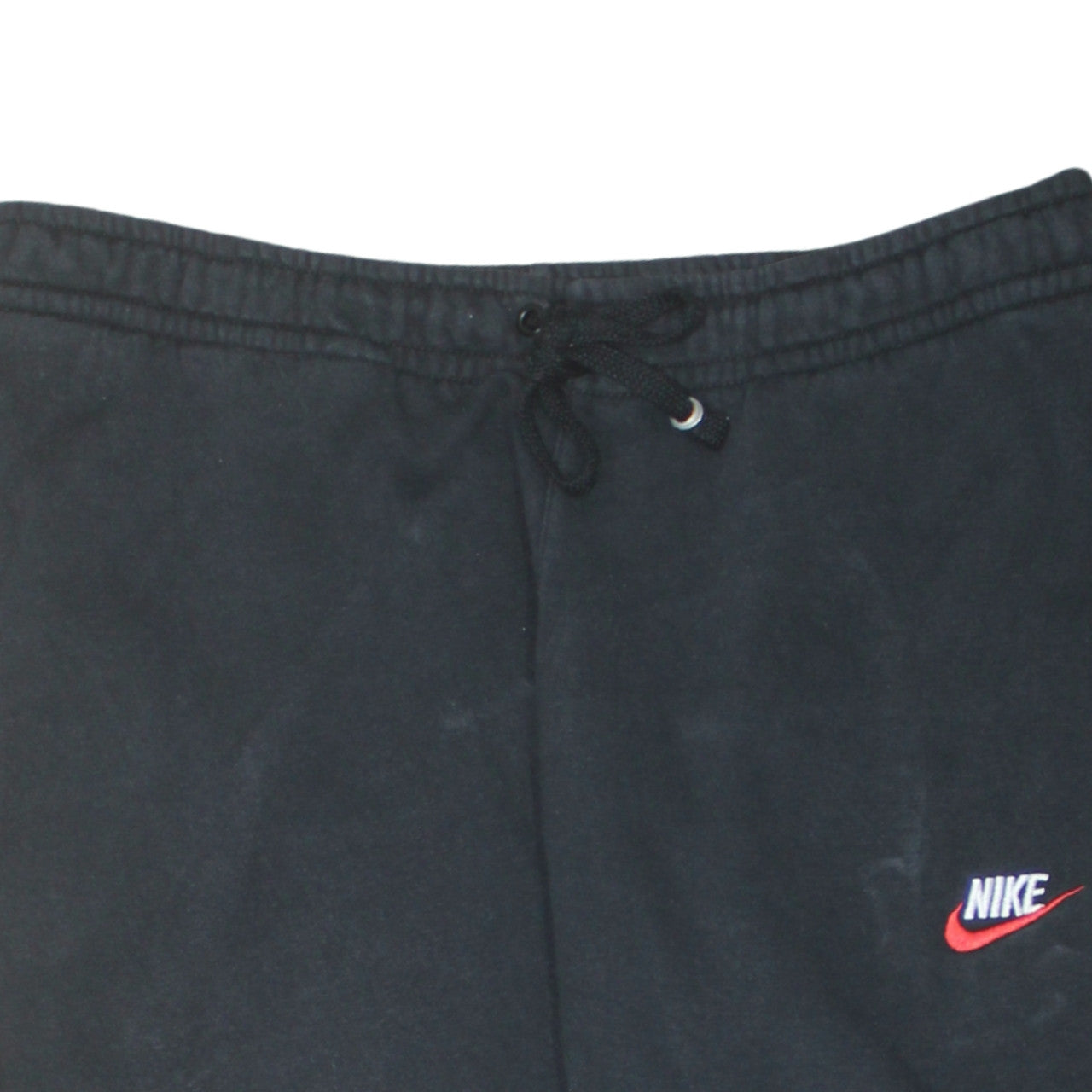Nike Men's Black Fleece Jogger Sweatpants L Regular Tapered Fit