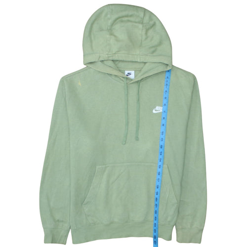Nike Men's Green Pullover Hoodie Size S Regular Fit Logo