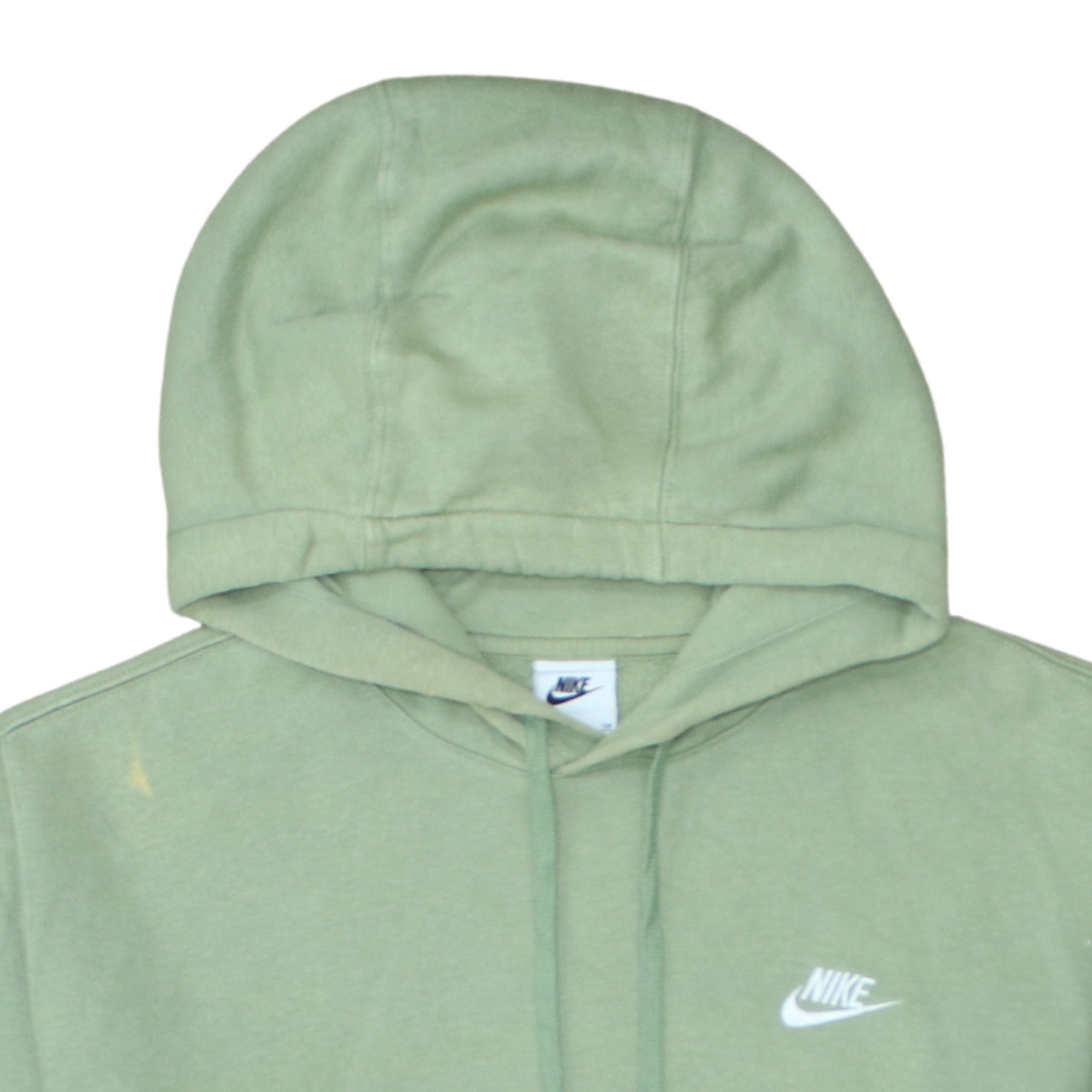 Nike Men's Green Pullover Hoodie Size S Regular Fit Logo