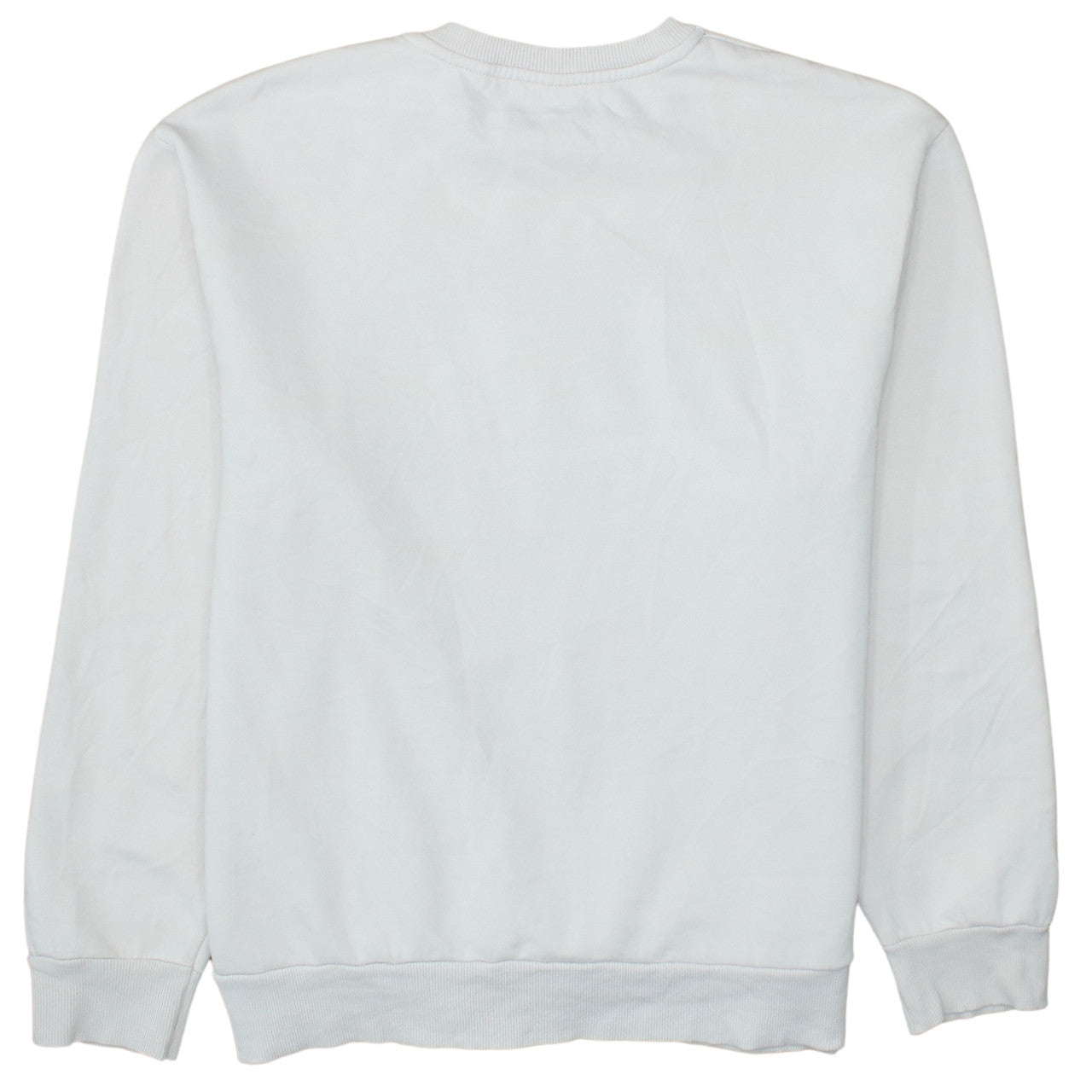 Disney at George Women White Christmas Mickey Sweatshirt Size L 16-18
