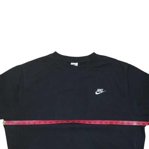 Nike Womens Black XL Pullover Sweatshirt Crew Neck Long Sleeve