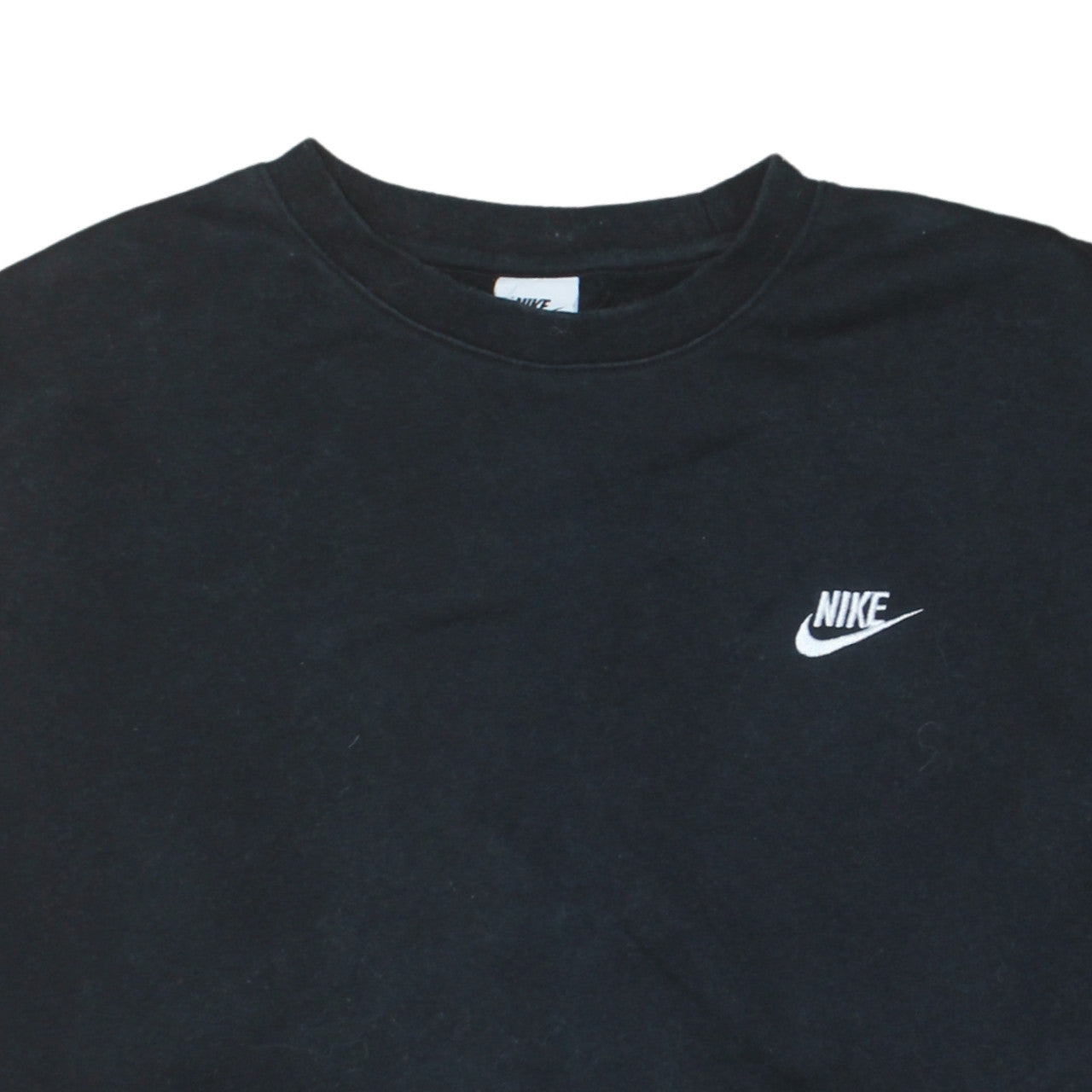 Nike Womens Black XL Pullover Sweatshirt Crew Neck Long Sleeve