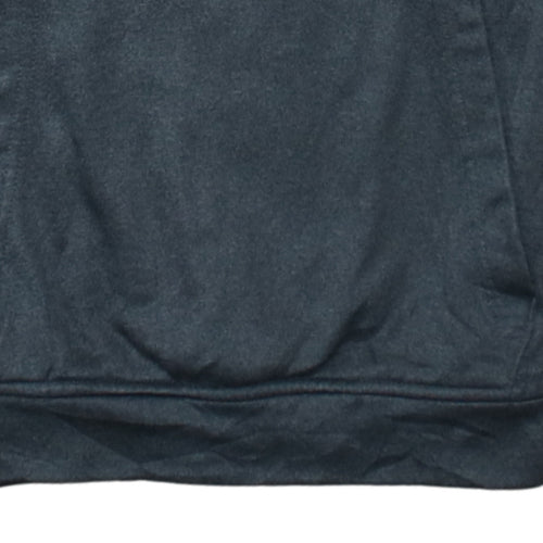 Puma Boys Grey Pullover Hoodie L Graphic Print Fleece Sportswear