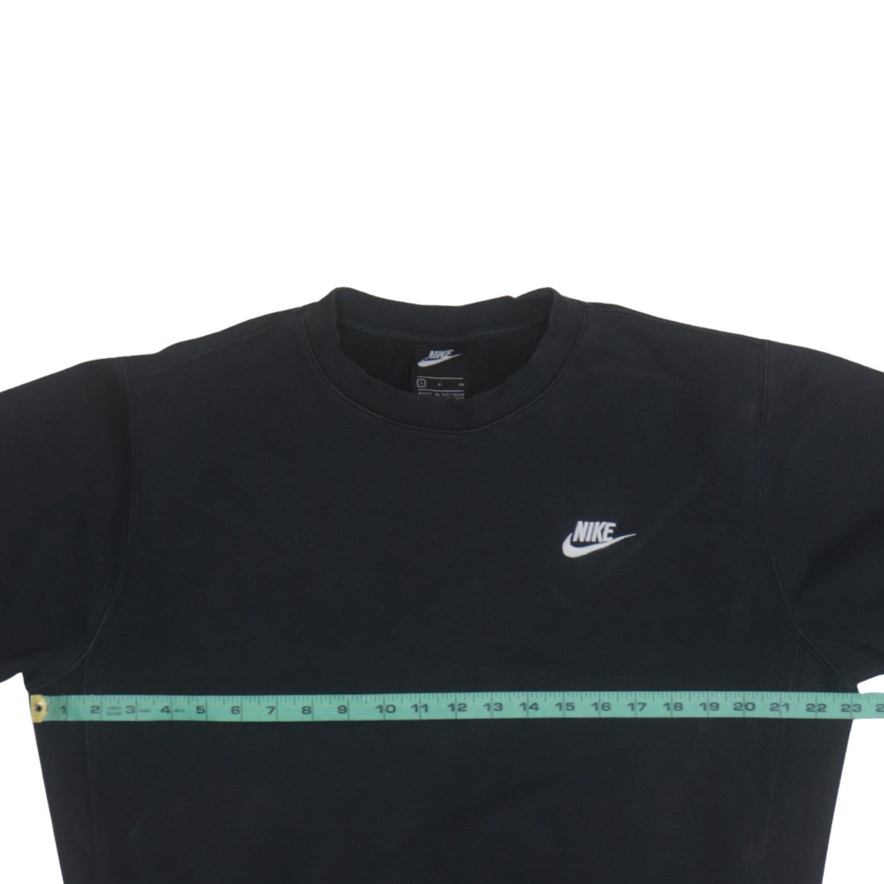 Nike Men's Black Small Pullover Sweatshirt Crew Neck Fleece