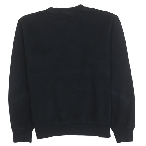 Nike Men's Black Small Pullover Sweatshirt Crew Neck Fleece