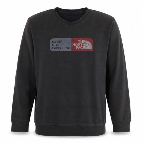 The North Face Men's Black Long Sleeve Graphic Casual Top M
