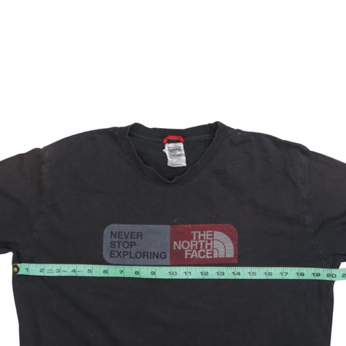 The North Face Men's Black Long Sleeve Graphic Casual Top M