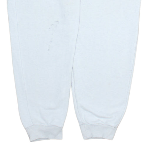 Puma Boys White Jogger Sweatpants 15-16 Yrs Fleece Comfort Active Trousers