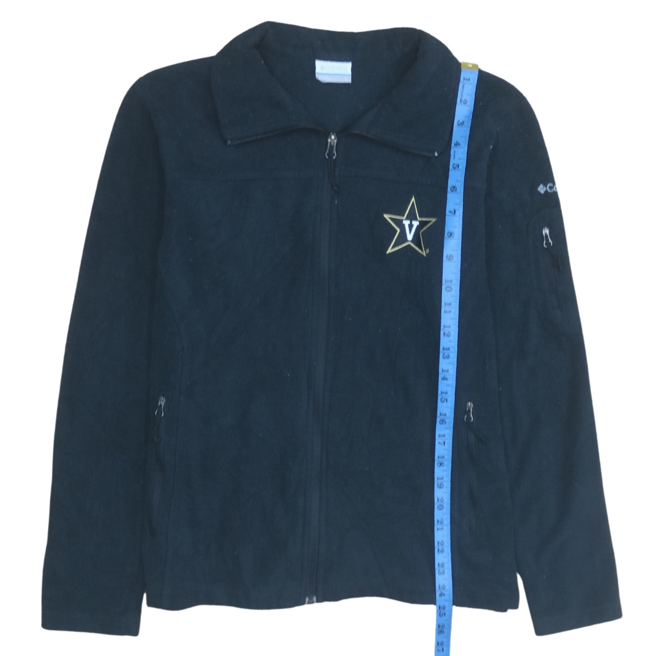 Columbia Men’s Black Fleece Full Zip Active Jacket Size L