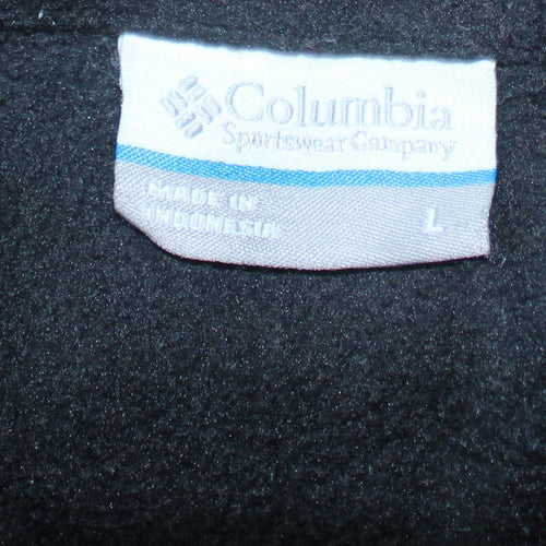 Columbia Men’s Black Fleece Full Zip Active Jacket Size L
