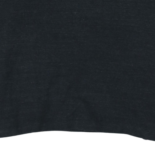 Ralph Lauren Men’s Black Slim Fit Long Sleeve Cotton Polo Shirt L