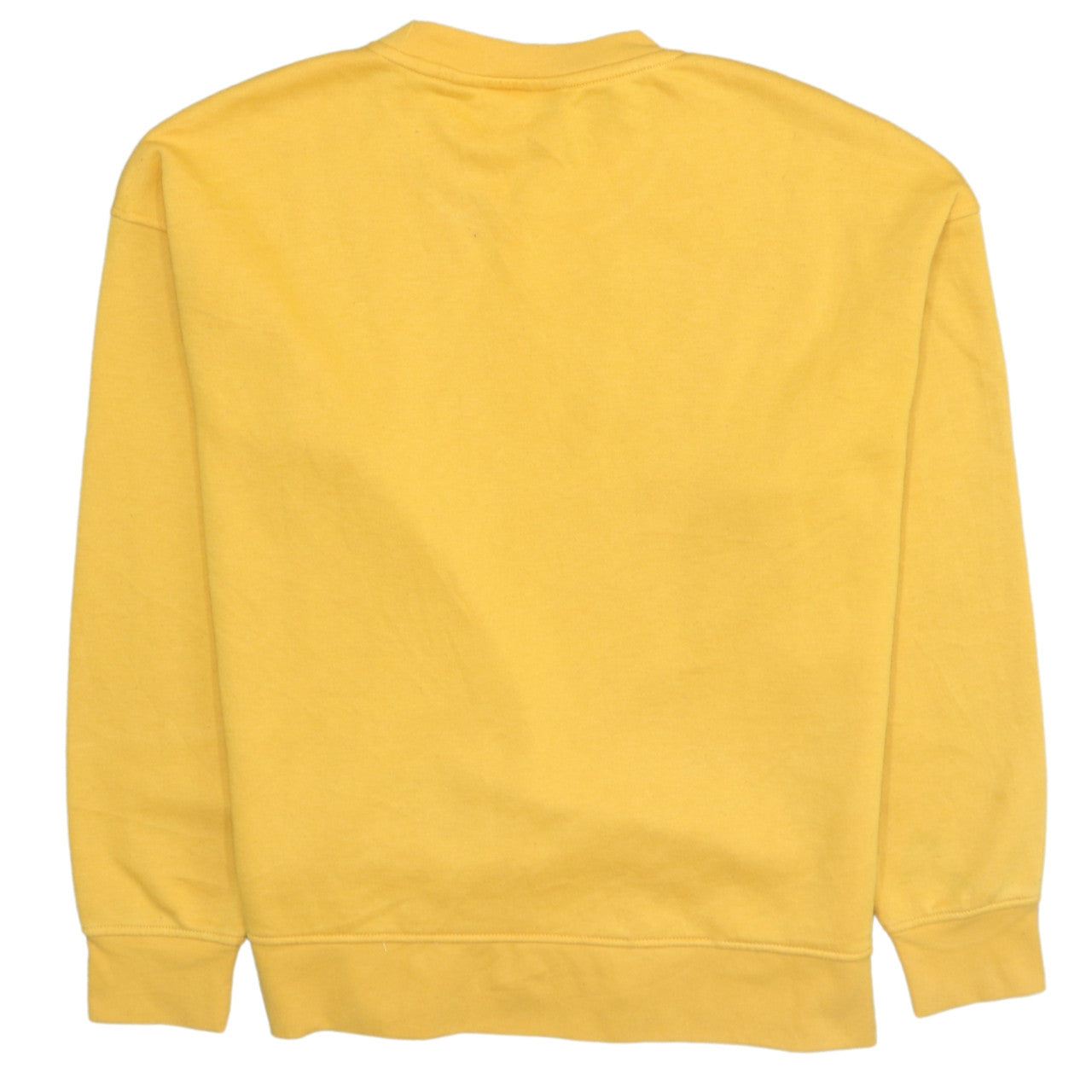 Disney Women Yellow Mickey & Co Sweatshirt S 10/12 Cotton Blend