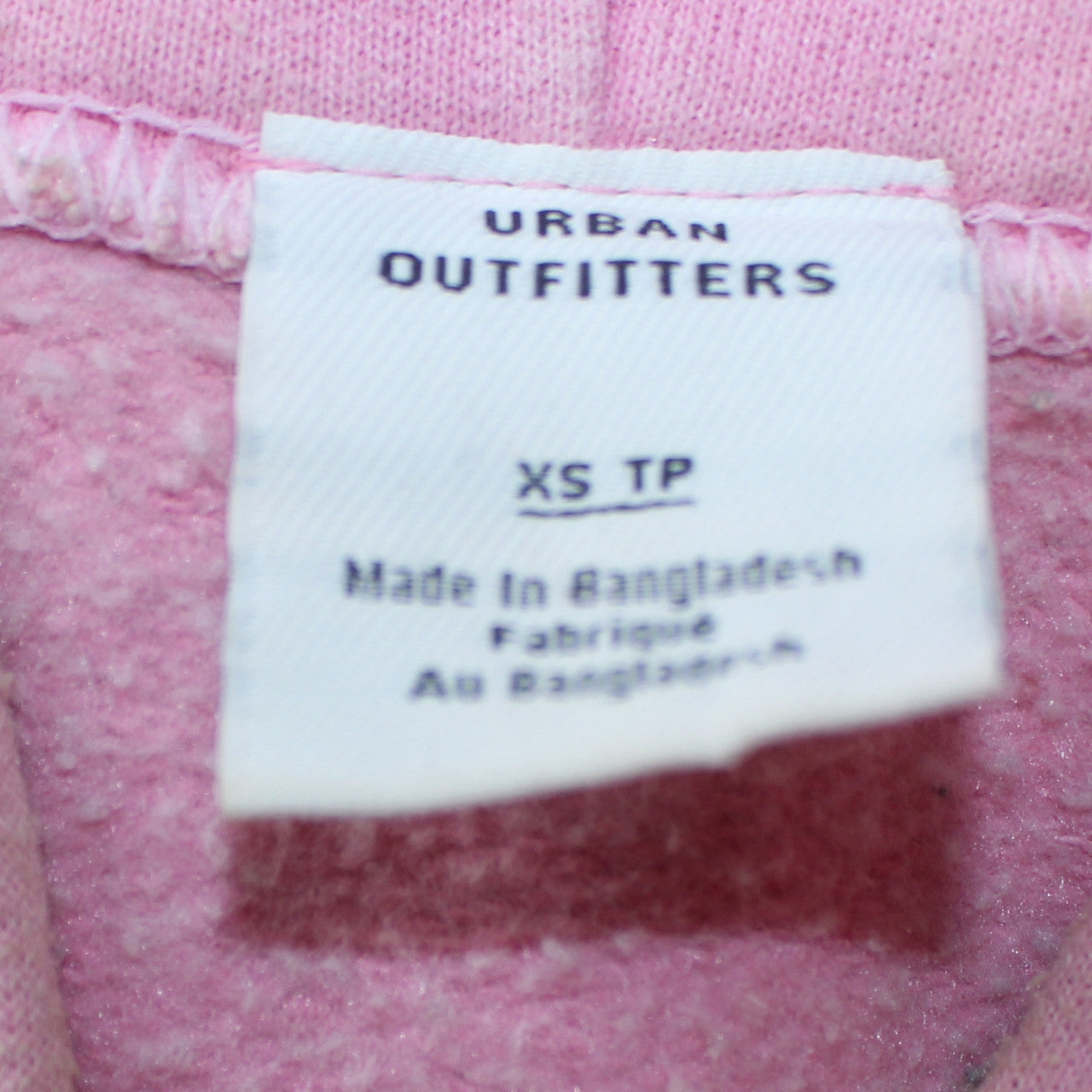 Urban Outfitters Womens Pink XS Pullover Hoodie Okinawa Graphic
