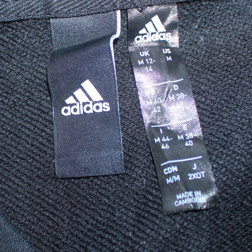 Adidas Women's Black Medium Pullover Sweatshirt Crew Neck Classic Fit