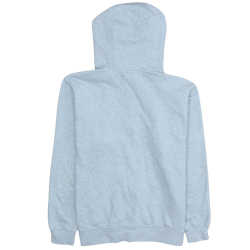 Nike Womens Grey Full Zip Hoodie XL - Cotton Blend Casual Sweatshirt