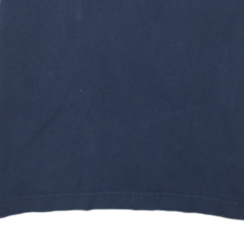 Tommy Hilfiger Men's Blue Slim Fit Cotton Polo Shirt Size S
