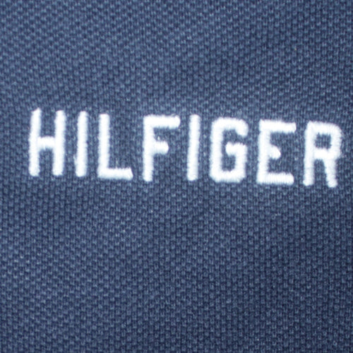 Tommy Hilfiger Men's Blue Slim Fit Cotton Polo Shirt Size S