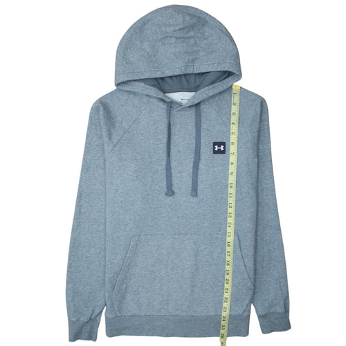 Under Armour Men's Grey Pullover Hoodie Small Relaxed Fit