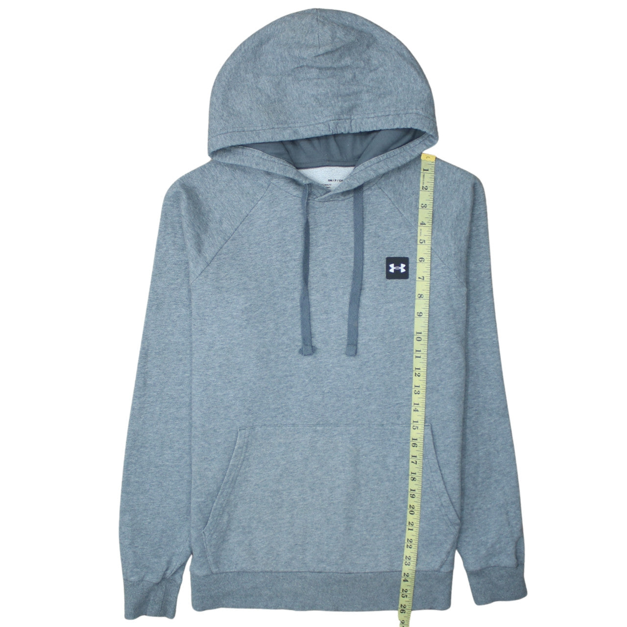 Under Armour Men's Grey Pullover Hoodie Small Relaxed Fit